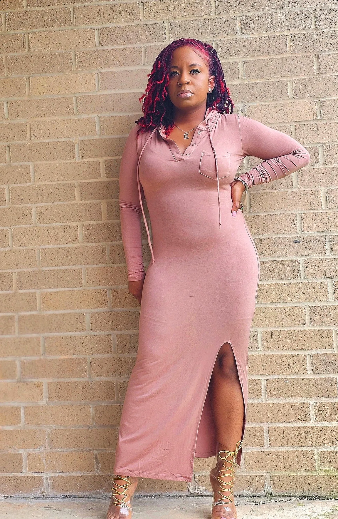 AALIYAH - Hooded Maxi (more colors)