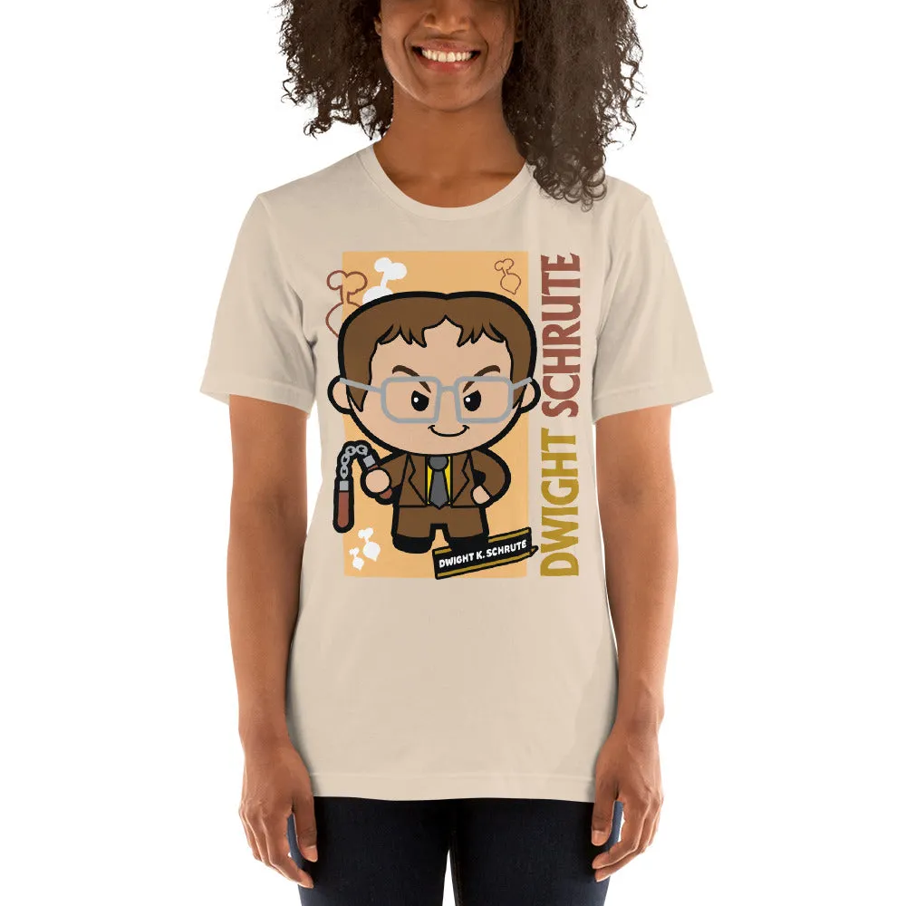 Cartoon Dwight Schrute - Women's T-Shirt