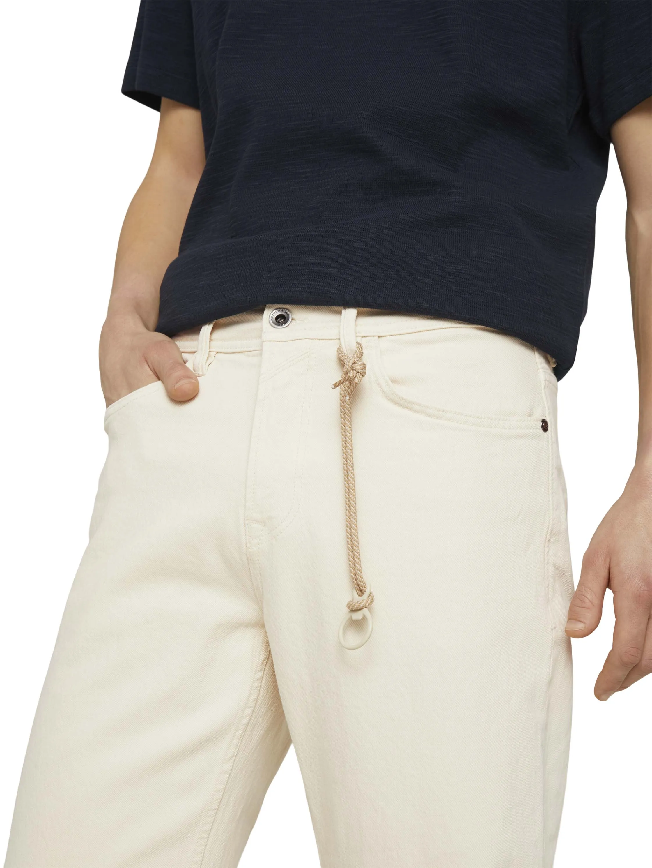 LOOSE FIT NATURAL COLOR JEANS
