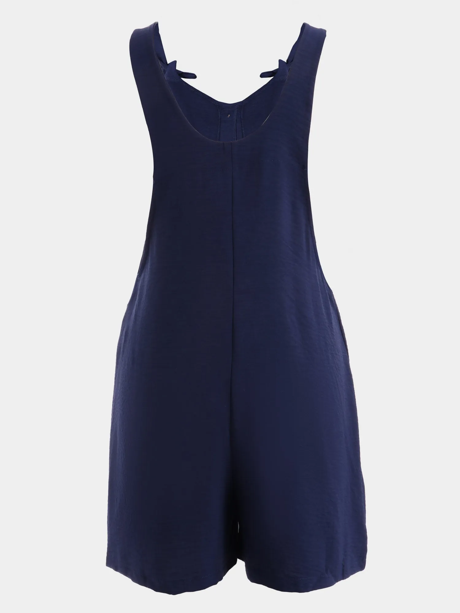 Midsize Sweet Languor Linen-Cotton Romper