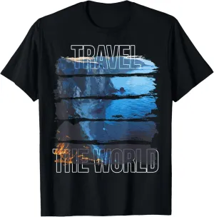 Mountain Landscape - Travel Vacation T-Shirt