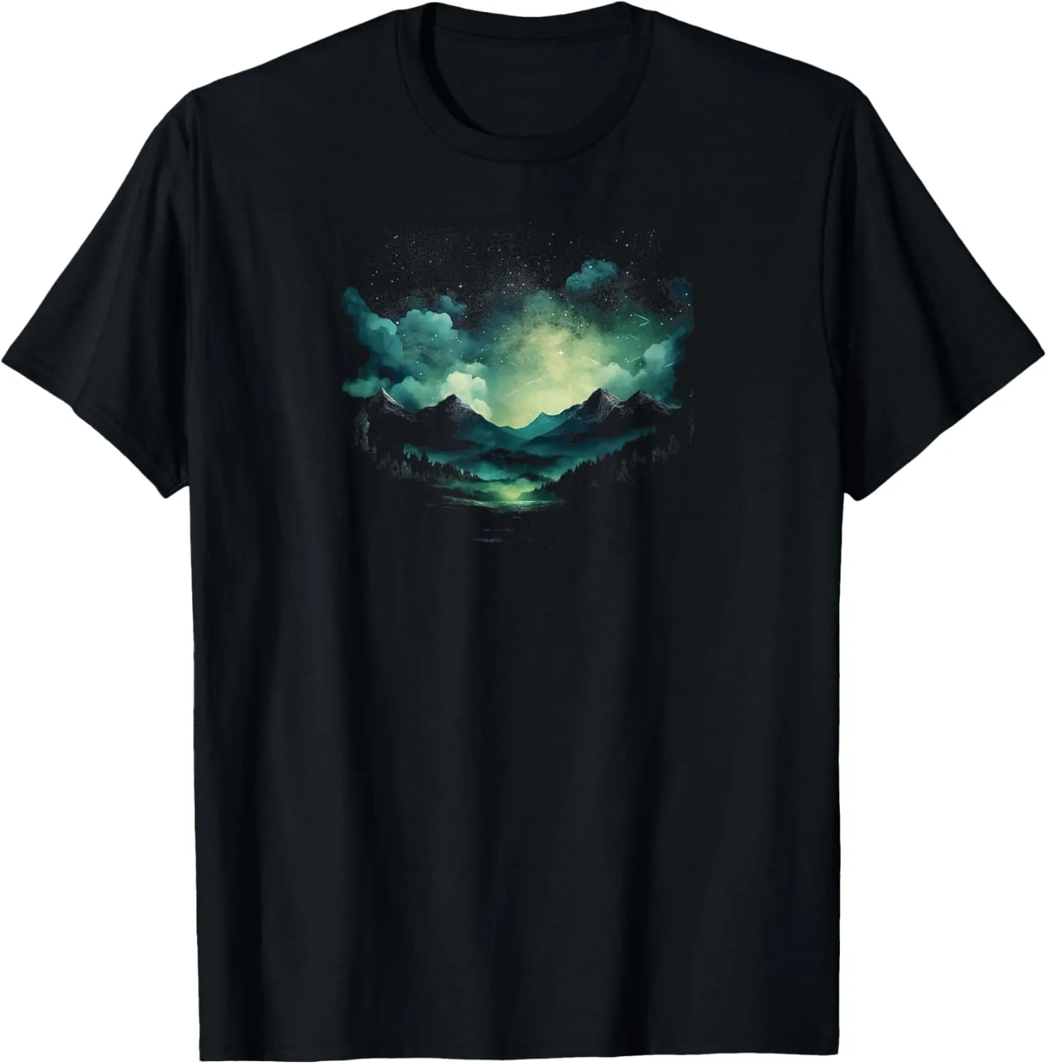 Serene Mountain Landscape T-Shirt