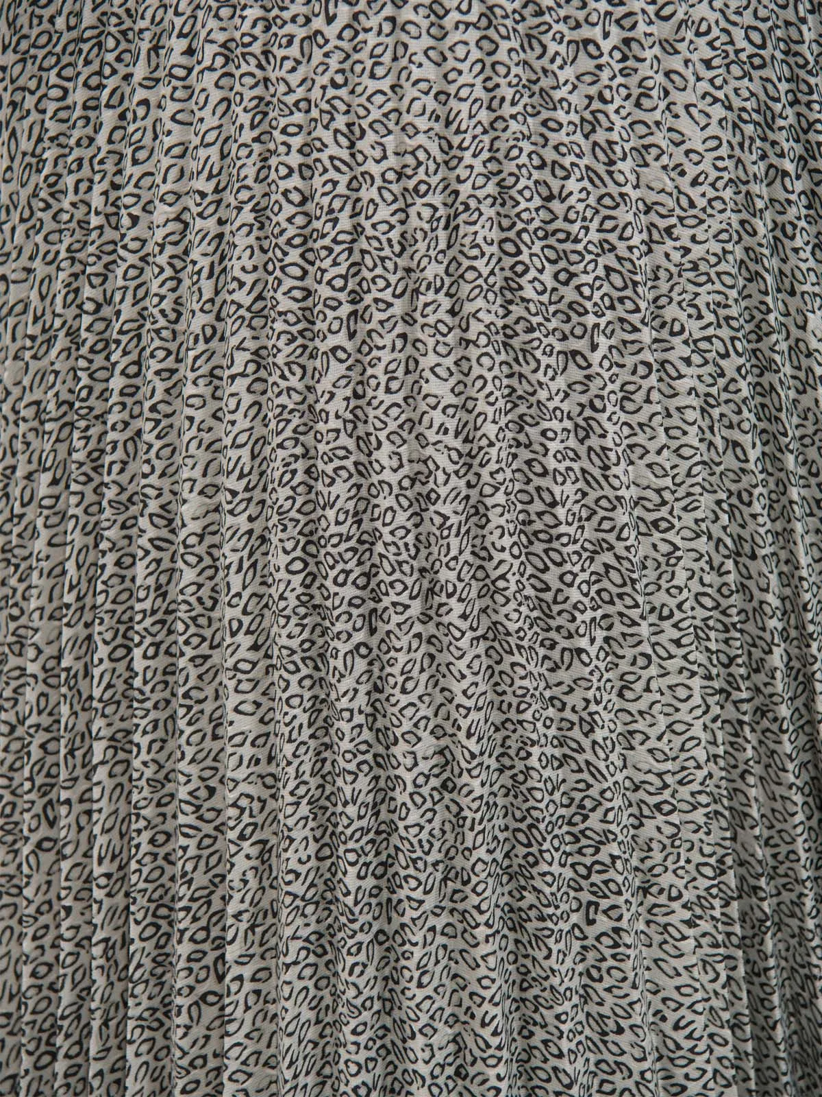 Sonia Pleated Maxi Skirt - Light Grey