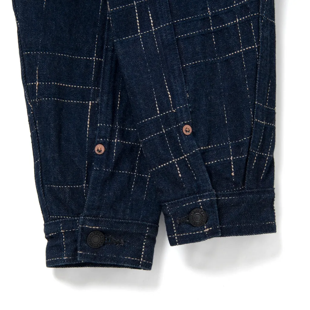 Studio DArtisan Midare Kasuri Premium Selvedge Denim Jacket