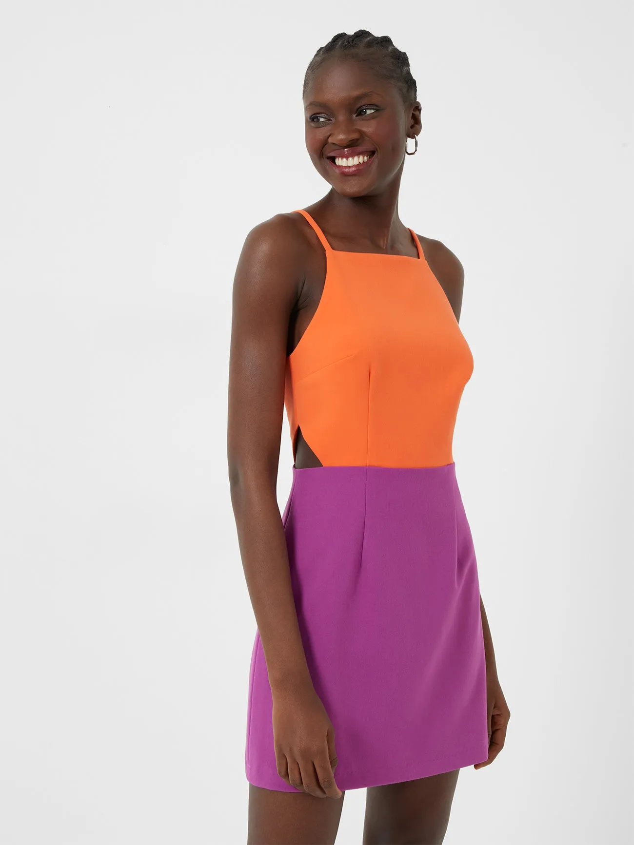 Whisper Colorblock Cutout Dress